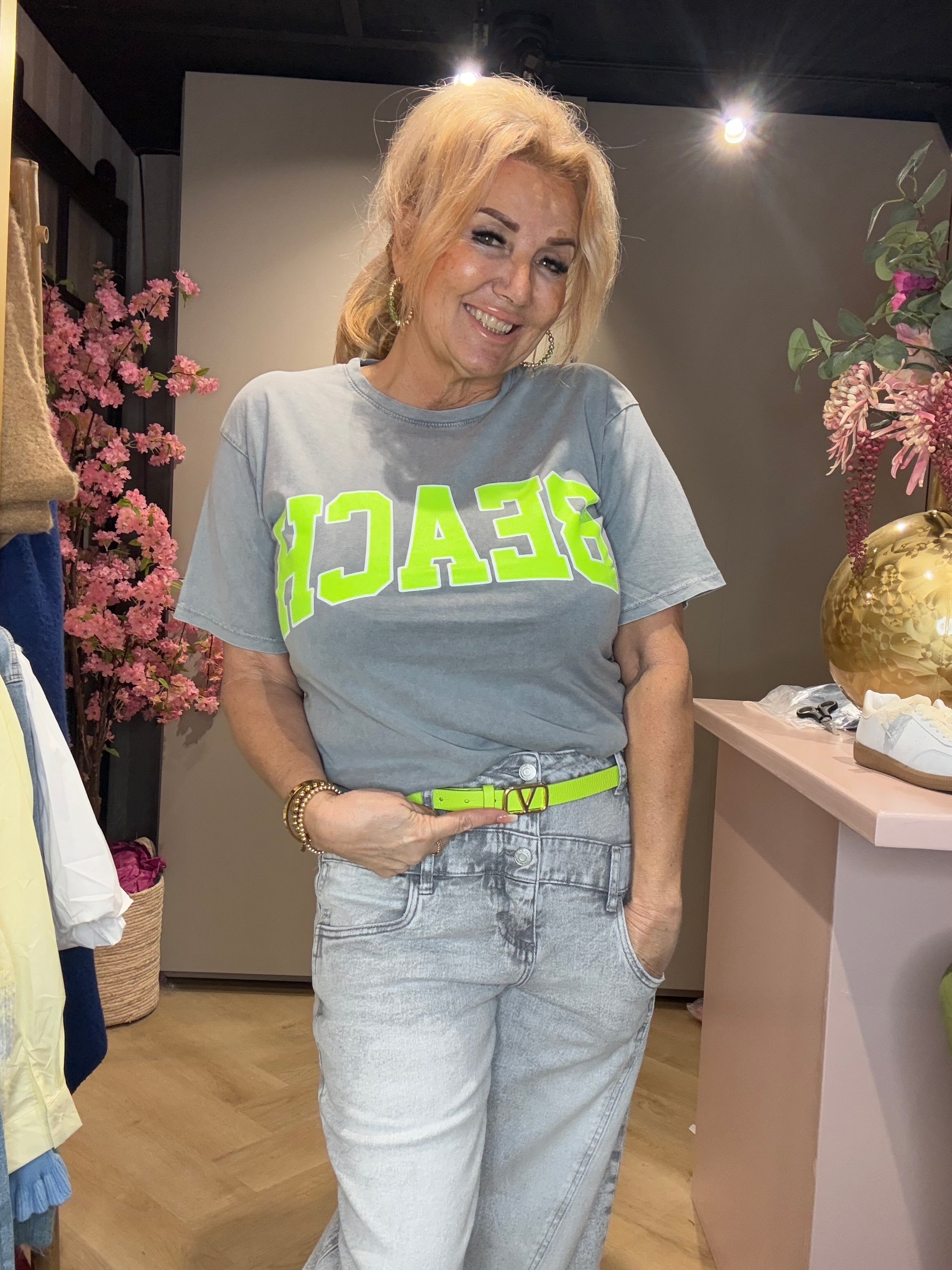 Riem Small Classic Grain Lime Groen